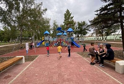 В рамках нацпроекта «Жилье и городская среда» в Ленинградском районе благоустроили парк