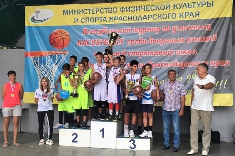 Кубок губернатора по уличному баскетболу завоевали краснодарцы