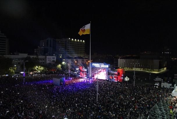 В Краснодаре 60 тысяч человек пришли на финальный концерт в честь Дня города