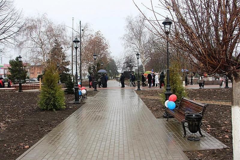 В Краснодарском крае благоустроят около 1 тысячи общественных территорий