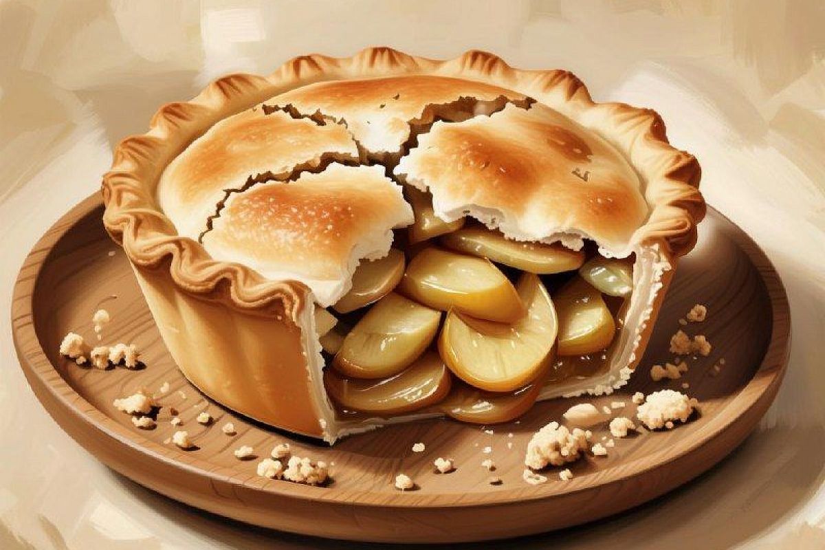 Взяла простые яблоки, 10 минут и в духовку. Новый яблочный пирог превзошел ожидания: минимум усилий, максимум вкуса