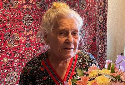Ветеран Великой Отечественной войны Юлиания Николенко из Краснодара отмечает 95-летний юбилей