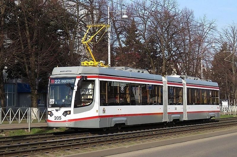В ночь на 16 января в Краснодаре стартует строительство трамвайной ветки