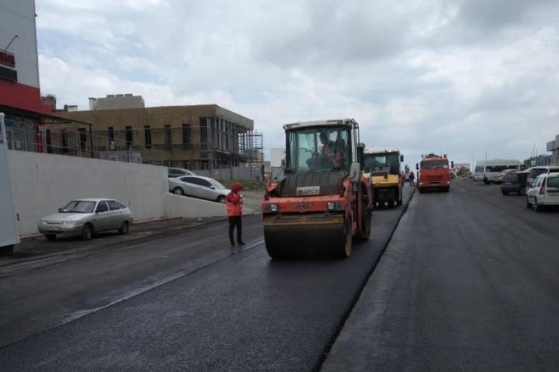 В Новороссийске ремонт дорог по нацпроекту выполнен на 67 процентов