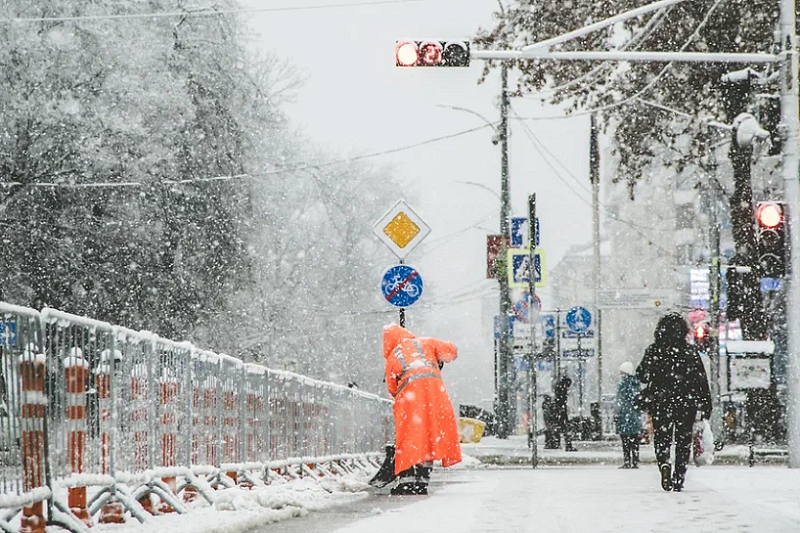 Морозы до -12, снегопады и шквалистый ветер: когда испортится погода в Краснодарском крае