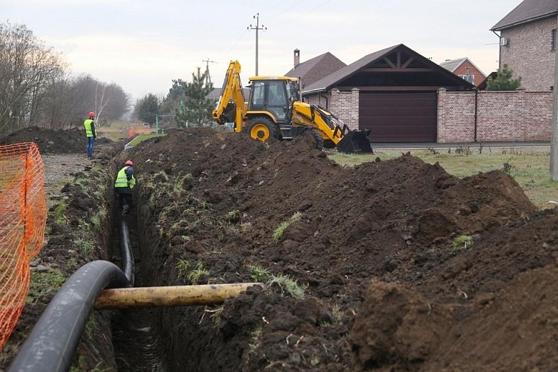 В краснодарском поселке Белозерном построят 9 км газопровода