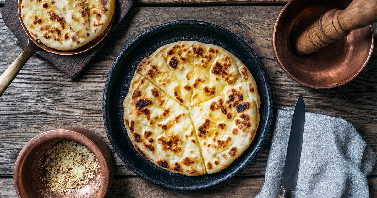 Чвиштари: кукурузные лепёшки с сыром по-грузински