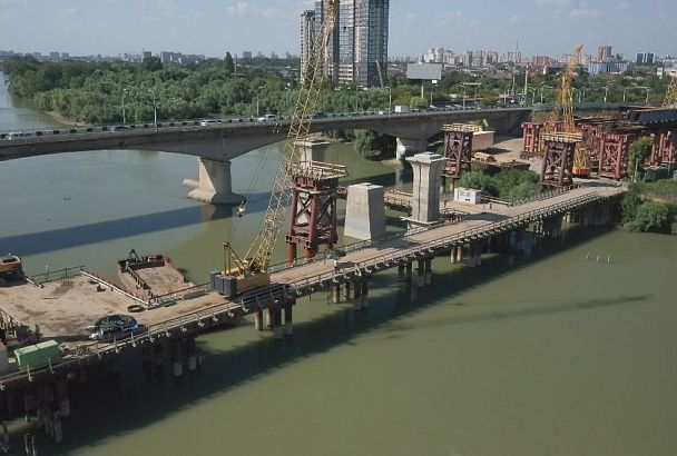 Новый Яблоновский мост планируют достроить на год раньше срока