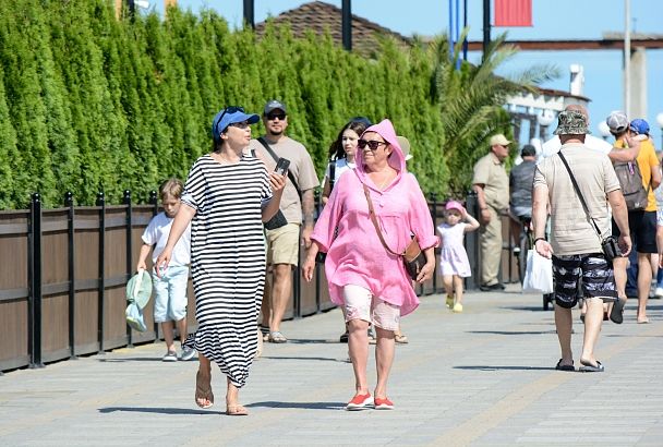 Около 11,5 миллиона туристов отдохнут летом в Краснодарском крае 
