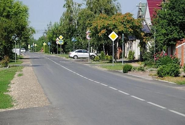В Краснодарском крае завершен ремонт на региональных трассах