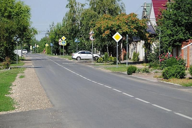 В Краснодарском крае завершен ремонт на региональных трассах