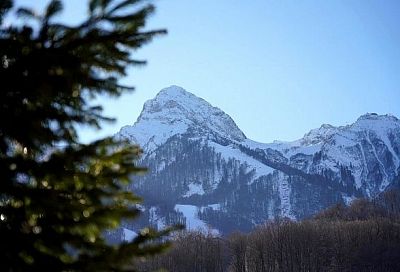 В горах Сочи возможен сход лавин с 11 января и до вечера 14 января