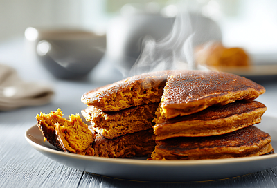 Тыквенно-гречневые оладьи без муки: полезные, пышные и очень вкусные