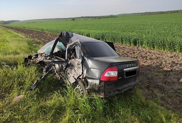 В дорожной аварии в Краснодарском крае пострадали четыре человека