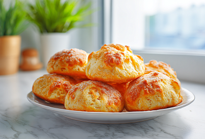 Нежные творожные булочки с яблоком без дрожжей — пышные и готовятся за 10 минут