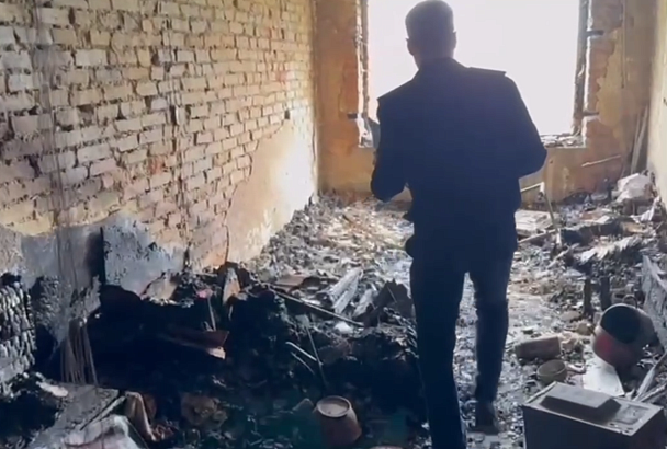 Студенты техникума при пожаре в общежитии Белореченска не пострадали