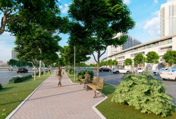 Главный архитектор Краснодара представила проект бульвара по улице Петра Метальникова