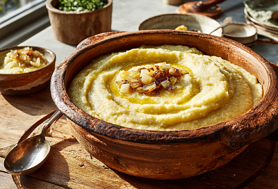 Готовлю гороховую кашу как в старые добрые: без возни у плиты, а получается нежное пюре