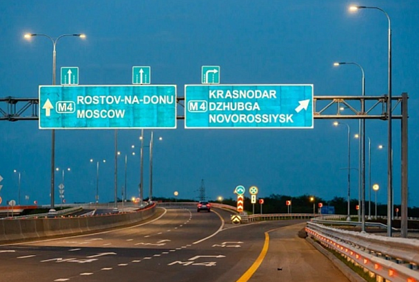 Около 2,7 млн машин проехало по Дальнему западному обходу Краснодара за год