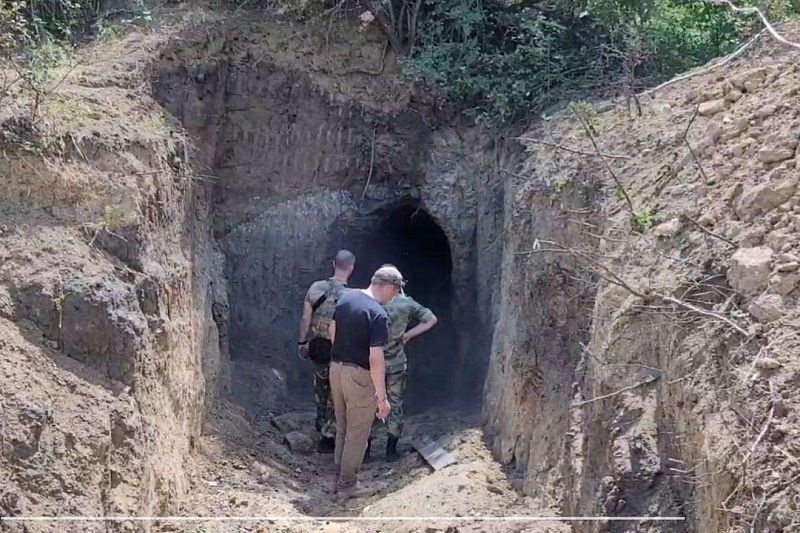 Огромный подземный бункер времен войны обнаружили поисковики в лесу на Кубани