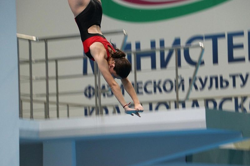 Впервые в кубанской спортивной истории состоялось первенство края по прыжкам в воду