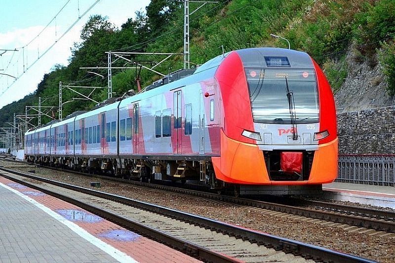 Поезд «Ласточка» начнет ходить из Владикавказа в Туапсе 1 мая