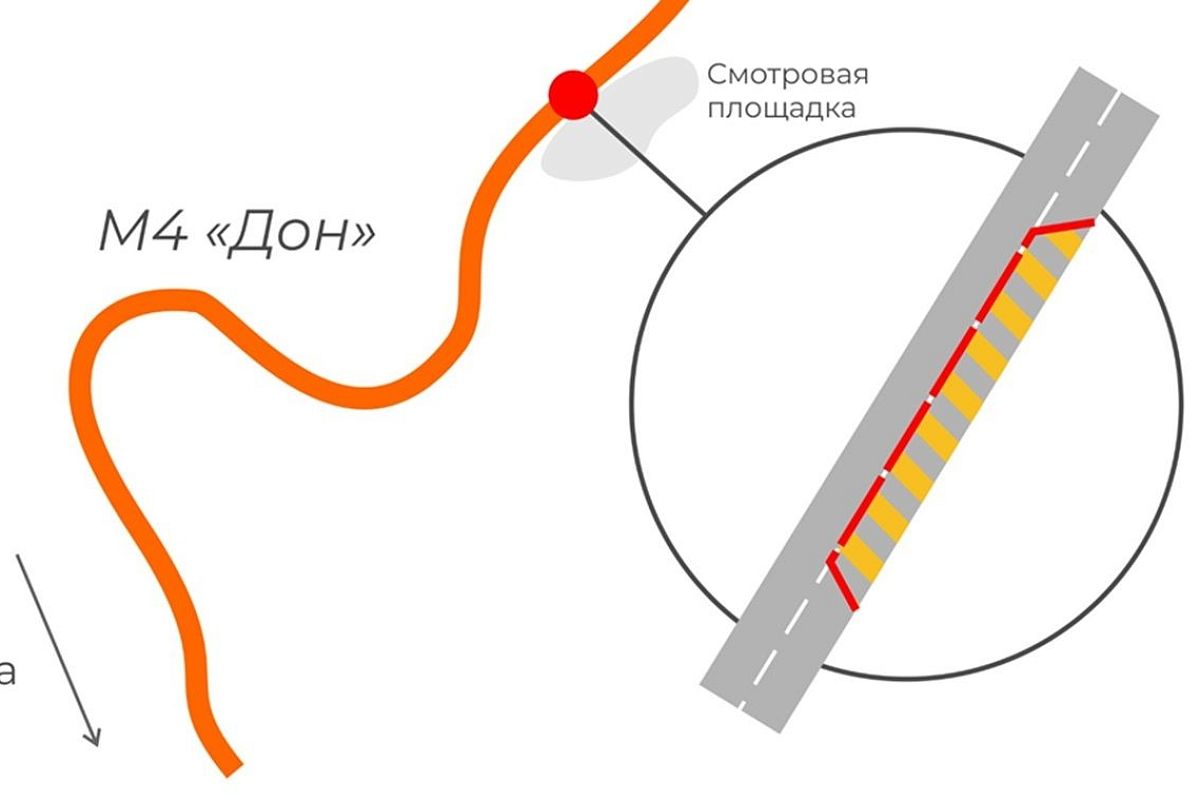 Реверсивное движение введут на трассе «Дон» в Туапсинском районе на семь часов