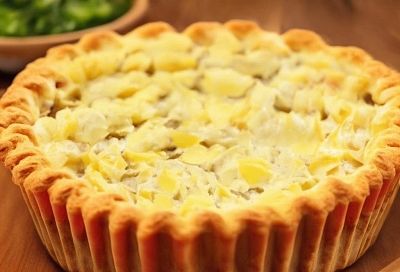 Готовлю этот торт почти под бой курантов. Духовку включать не надо, просто берут творог и мандарины