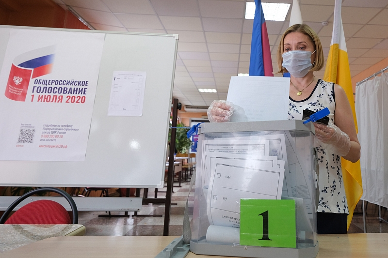 Как проходил в Краснодаре первый день голосования по поправкам к Конституции