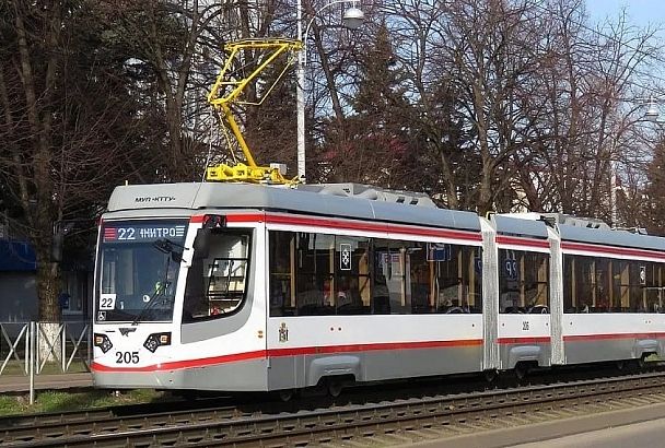 Вечером 19 июля изменится схема движения шести трамваев в Краснодаре