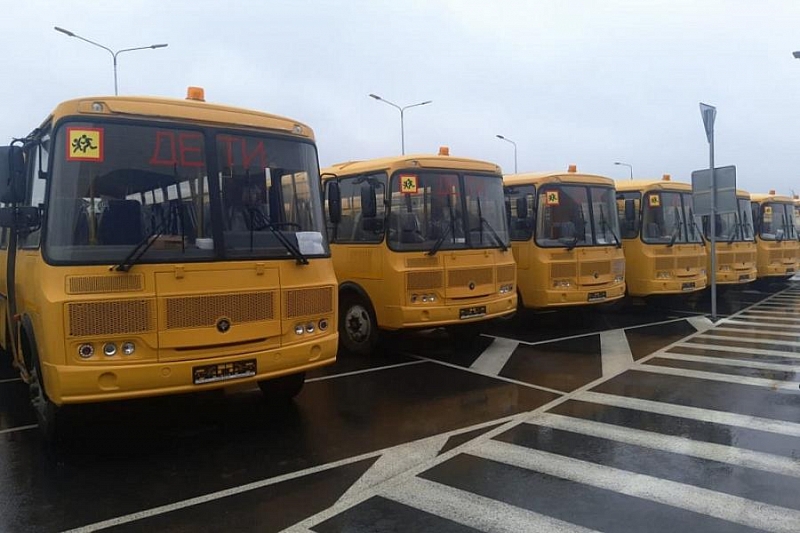 В города и районы Краснодарского края отправятся 150 новых автобусов
