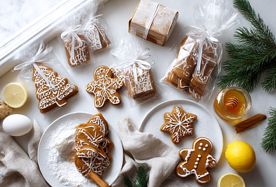 Рождественские медово-имбирные пряники: аромат праздника и идеальный подарок