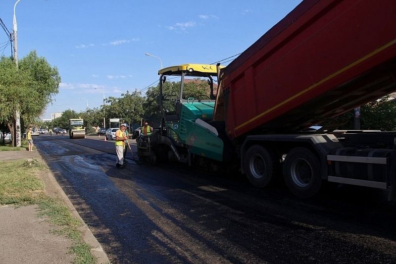 Почти 86 километров дорог отремонтировали в 2020 году в Краснодаре