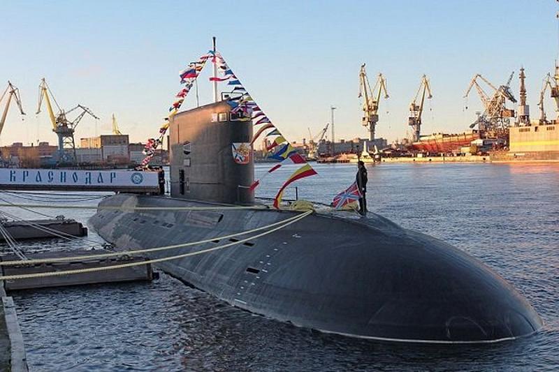 Подводная лодка «Краснодар» готовится к выходу в море