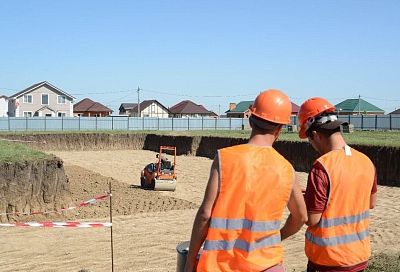 В станице Марьянской Красноармейского района начали строить детский сад