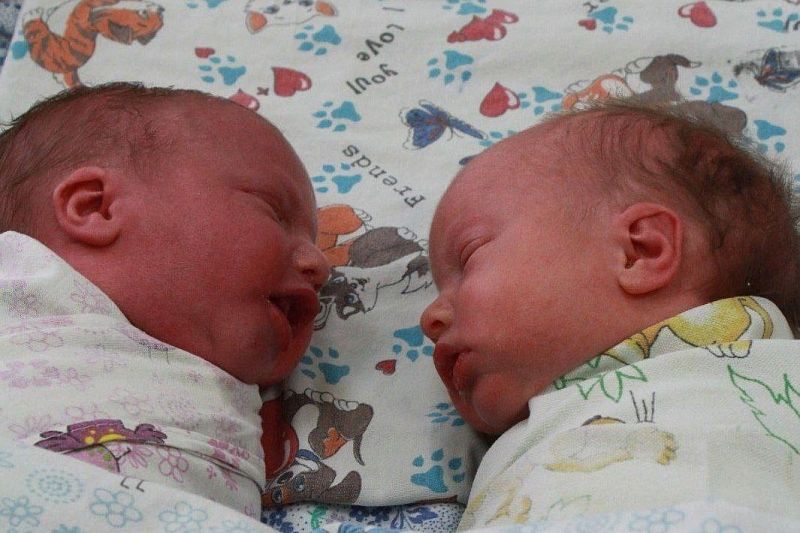 Три двойни родились за сутки в Краснодарском крае