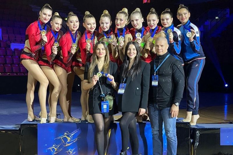Гимнастки из Краснодарского края завоевали золотые медали чемпионата мира в Финляндии