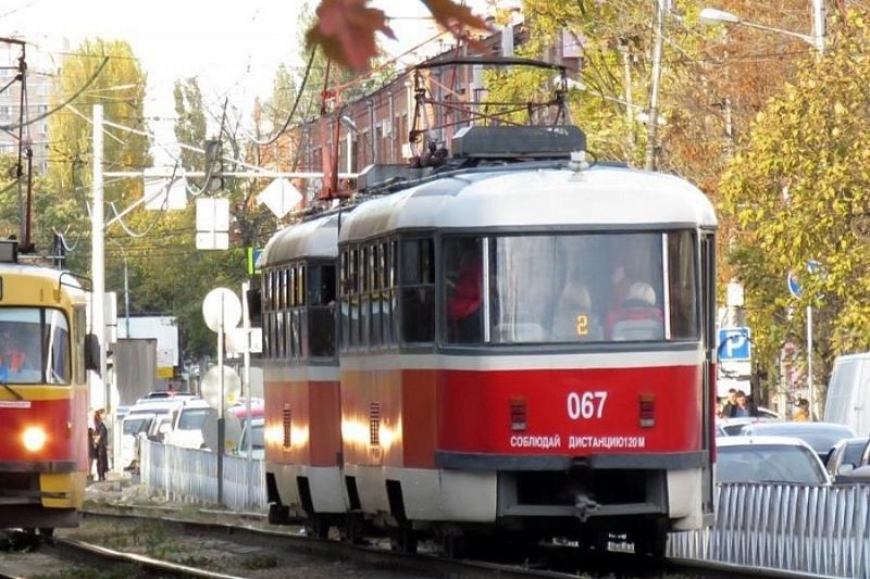 Схема движения трамвая № 2 временно изменится в Краснодаре
