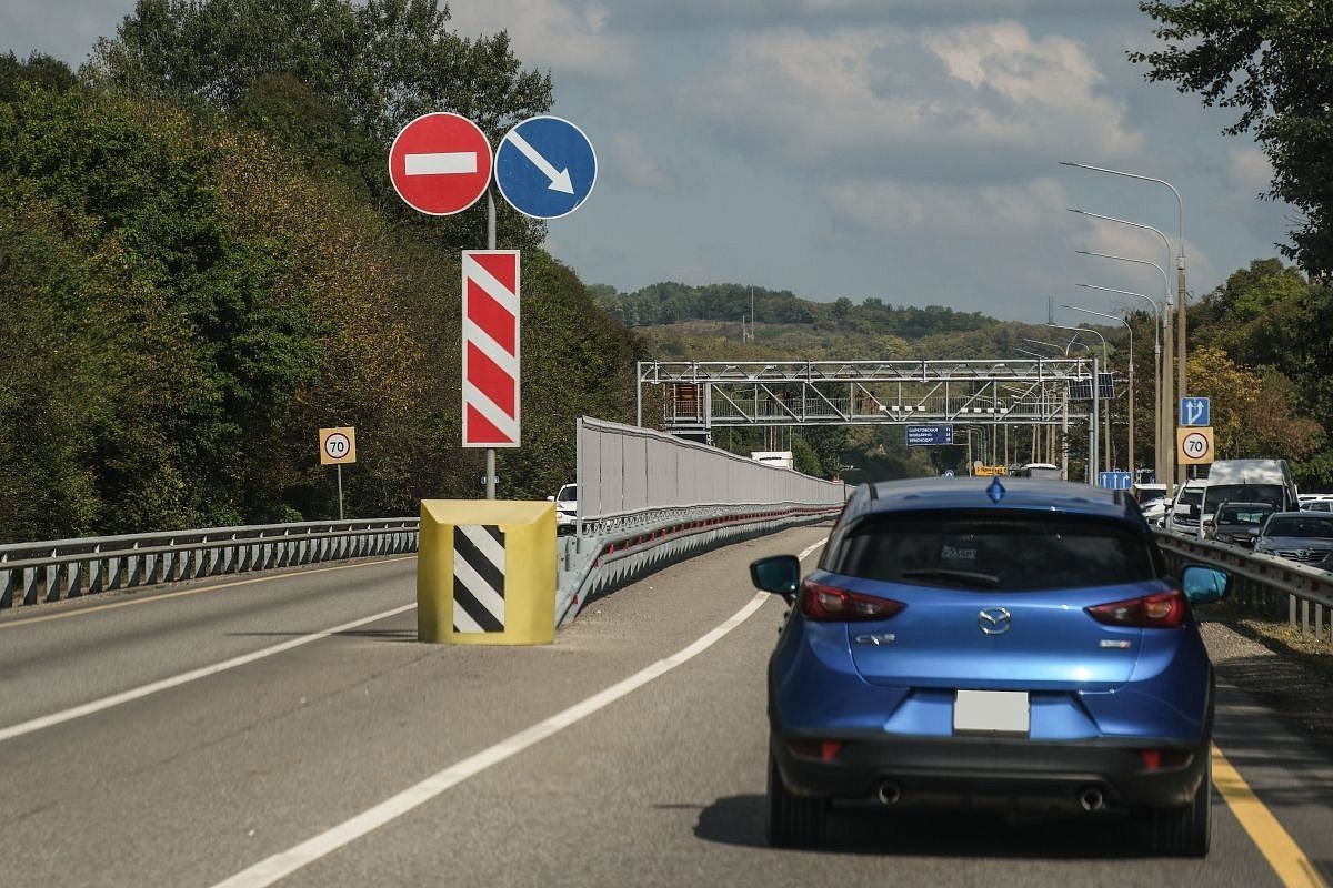 Участок трассы М-4 «Дон» Джубга - Геленджик расширят до четырех полос