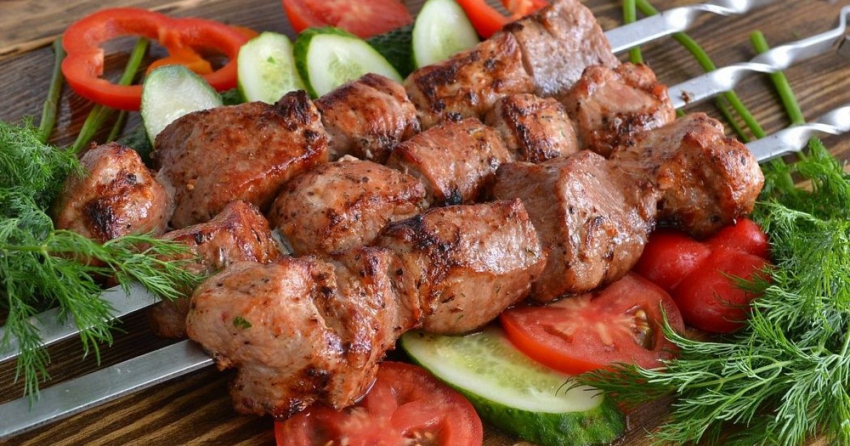 Шашлык из свинины