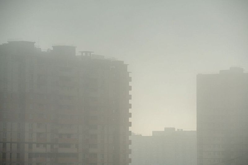 Густой туман накрыл Краснодар