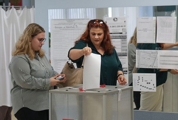 В первый день выборов в Краснодарском крае проголосовали более 24% избирателей