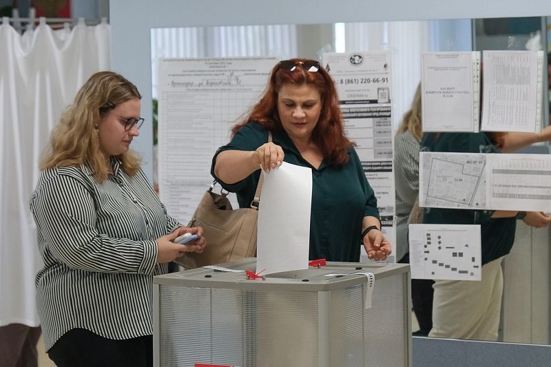 В первый день выборов в Краснодарском крае проголосовали более 24% избирателей