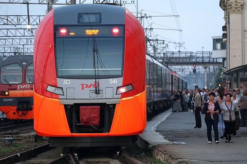 Маршрут Краснодар – Сочи стал самым популярным направлением поездов «Ласточка»