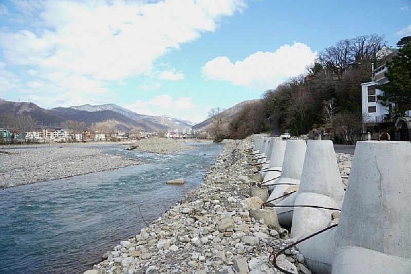Русло реки Псезуапсе расчистят для борьбы с подтоплениями