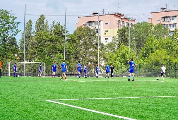 В Сочи откроют четыре новых футбольных поля