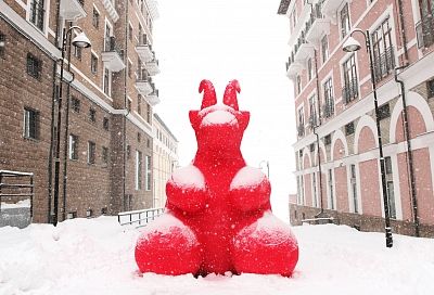 Пятиметровый арт-объект в виде серны появился на курорте «Красная Поляна»