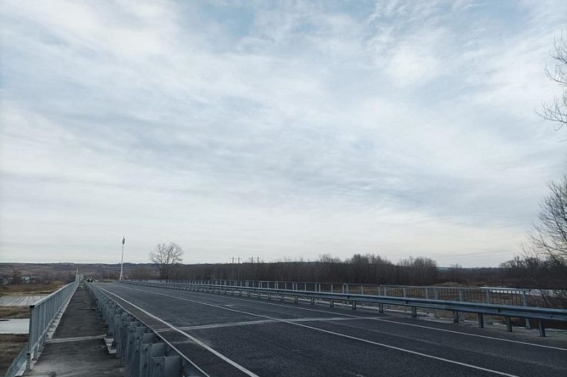 Три моста отремонтировали в Краснодарском крае по нацпроекту 