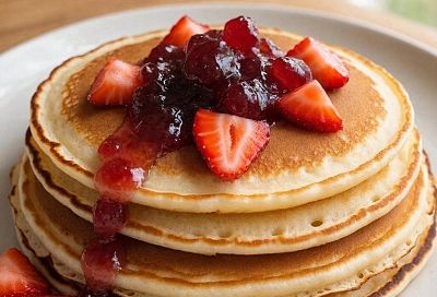 А я предпочитаю блины на ряженке. Моя бабушка их называла «сковородочные кружева» из-за ажурного края