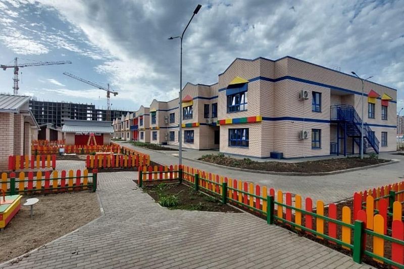 Детский сад на 350 мест ввели в эксплуатацию в Краснодаре